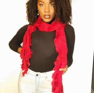 Red Strings Scarf. ❤